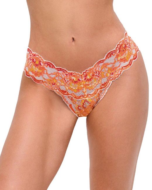 Cosabella Orange Never Say Never Ombre Cutie Low-rise Thong