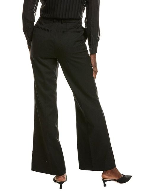 Officine Generale Black Officine Generale Romea Wool Pant