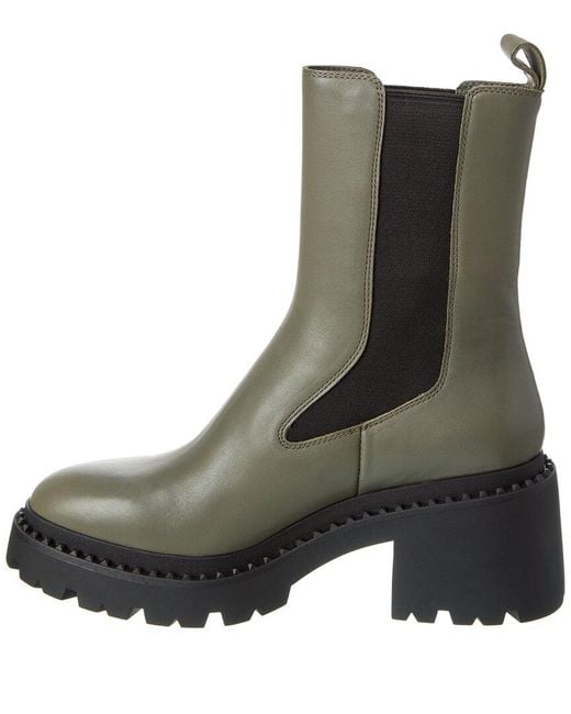Ash Green Nile Leather Boot