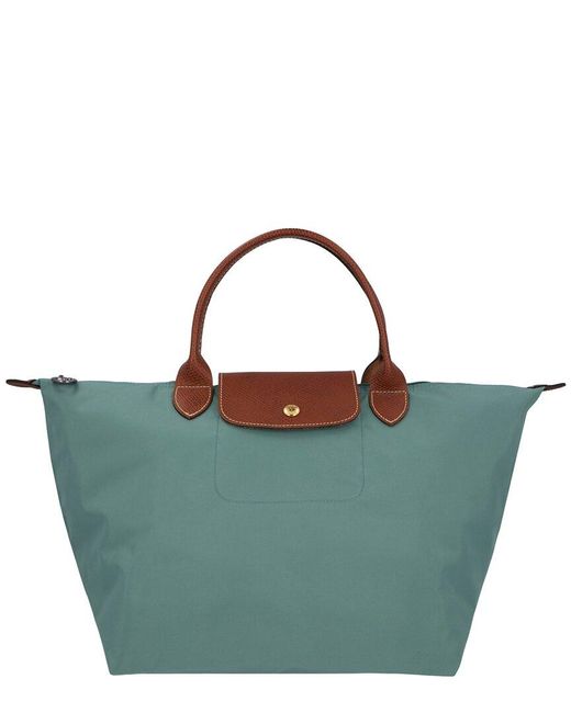 Longchamp Le Pliage Original Nylon Shoulder Bag in Blue Lyst