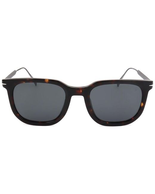 David Beckham Black 52mm Sunglasses for men