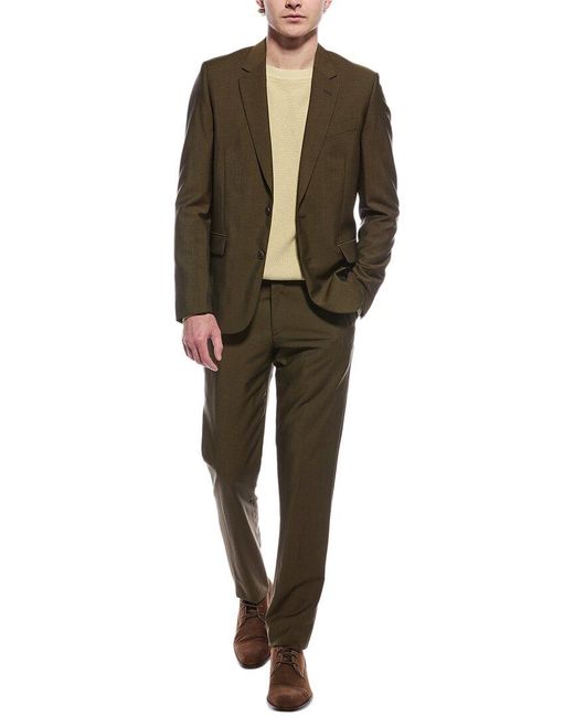 Paul Smith Green 2Pc Soho Fit Wool & Mohair-Blend Suit for men