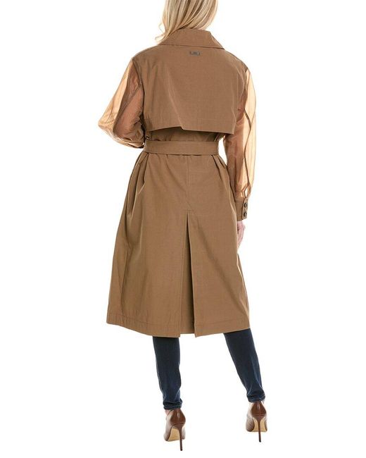 Peserico Natural Belted Trench Coat