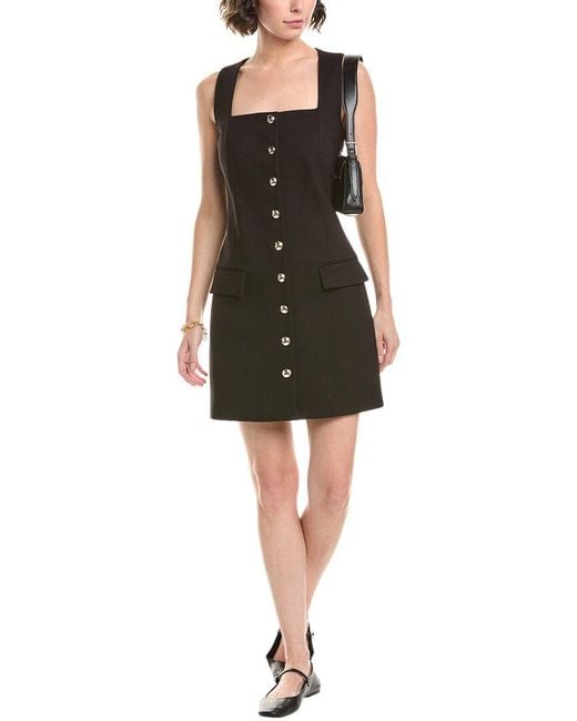 Rag & Bone Black Mona Ponte Sheath Dress