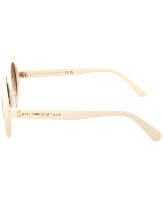 Stella McCartney Sc40057I 54Mm Sunglasses in White | Lyst