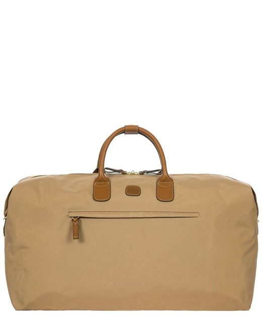 Bric's Brown X-bag 22in Deluxe Duffel Bag