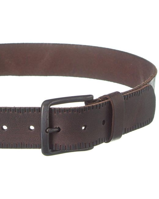 Hart Schaffner Marx Brown Leather Belt for men