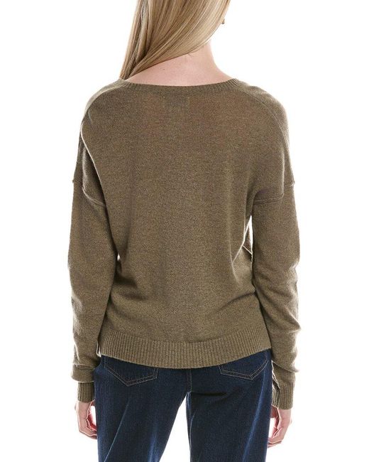 Maison Heritage Brown Manon Cashmere Sweater
