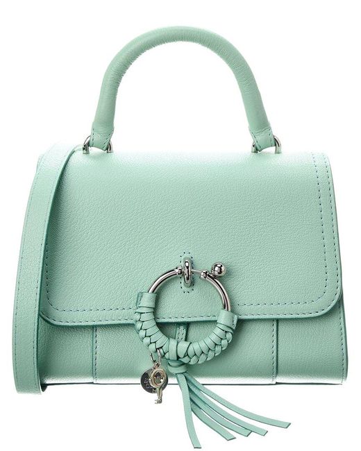 See By Chloé Green See By Chloe Joan Ladylike Leather Satchel