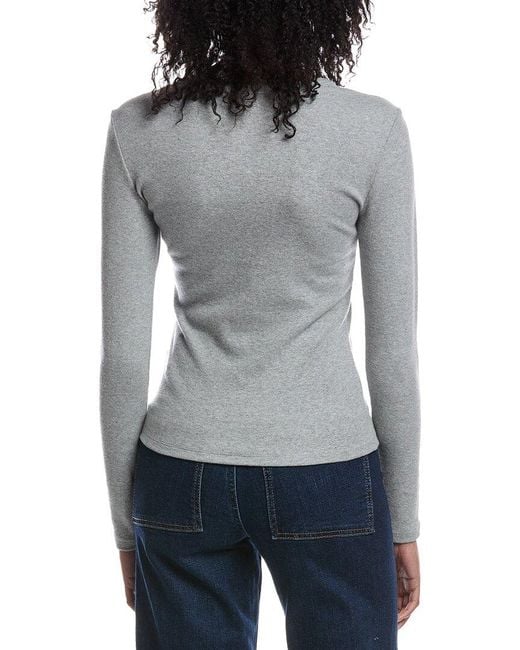 Z Supply Gray Stella Henley