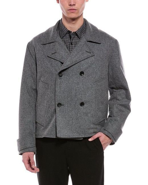 Rag & Bone Gray Eddy Wool-Blend Jacket for men