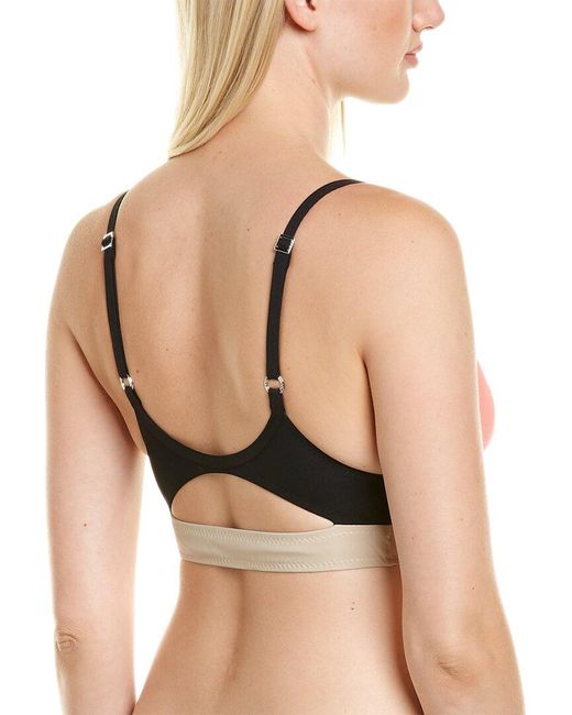 Shan Black Rebeka Triangle Bikini Top