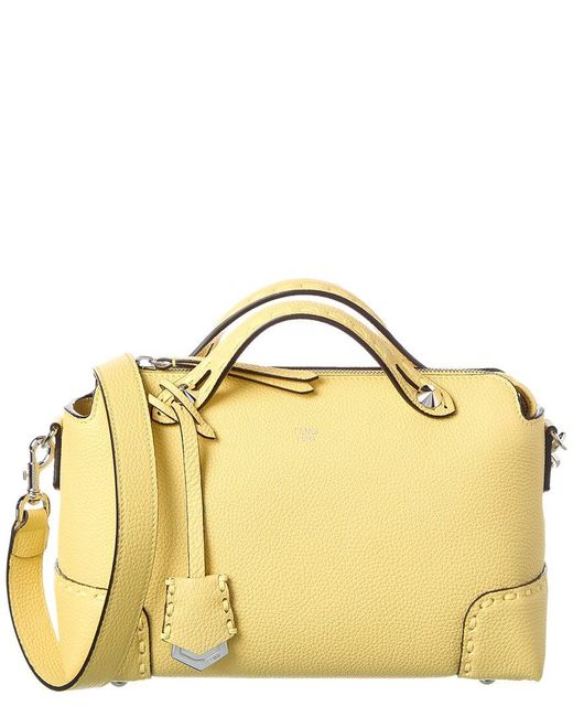 Fendi Metallic By The Way Medium Leather Shoulder Bag