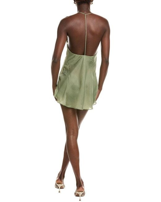 GUIZIO Green 2Pc Slip Dress & Thong
