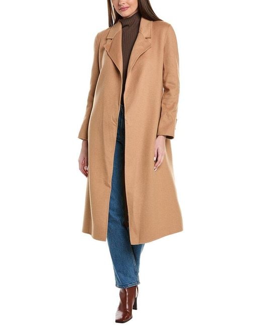 Reiss Natural Emile Wool-Blend Coat
