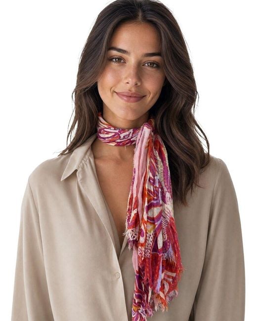 Blue Pacific Multicolor Tiki Neckerchief