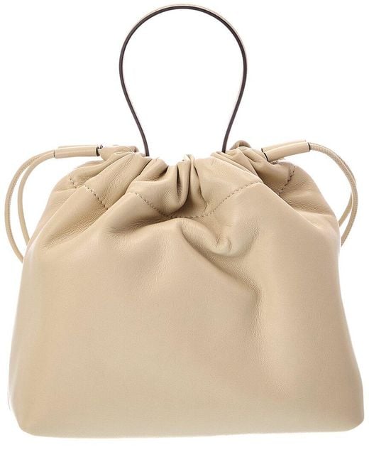 Chloé Natural Icon Mini Leather Shoulder Bag