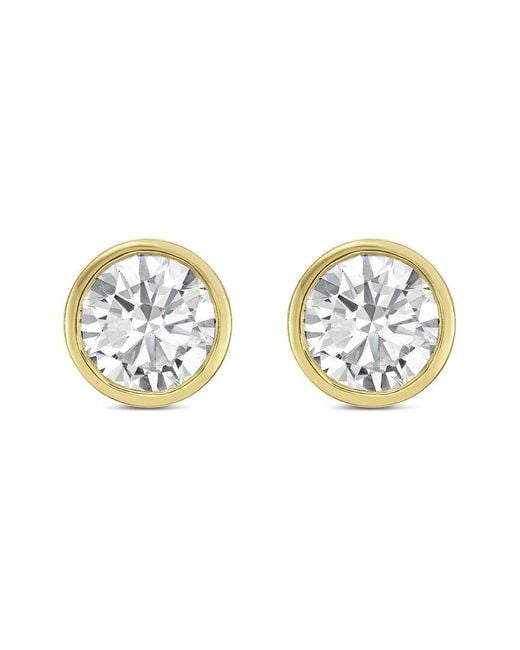 Diana M Metallic Diana M. 14K 15.00 Ct. Tw. Lab-Grown Diamond Stud Earrings