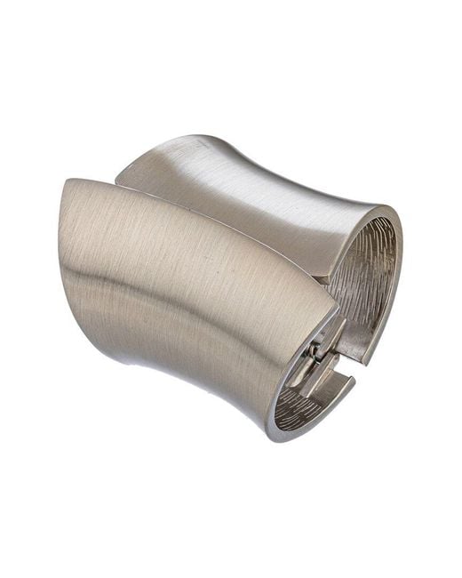 Eye Candy LA Gray Statement Collection Cleo Statement Cuff Bracelet