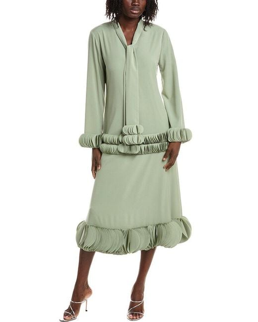 Alexis Green Zuella Midi Dress