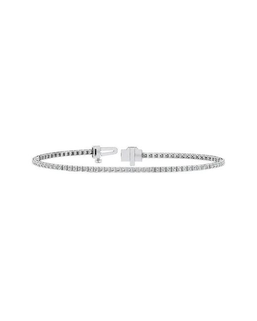 Lab Grown Diamonds White 14K 1.23 Ct. Tw. Lab-Grown Diamond Tennis Bracelet