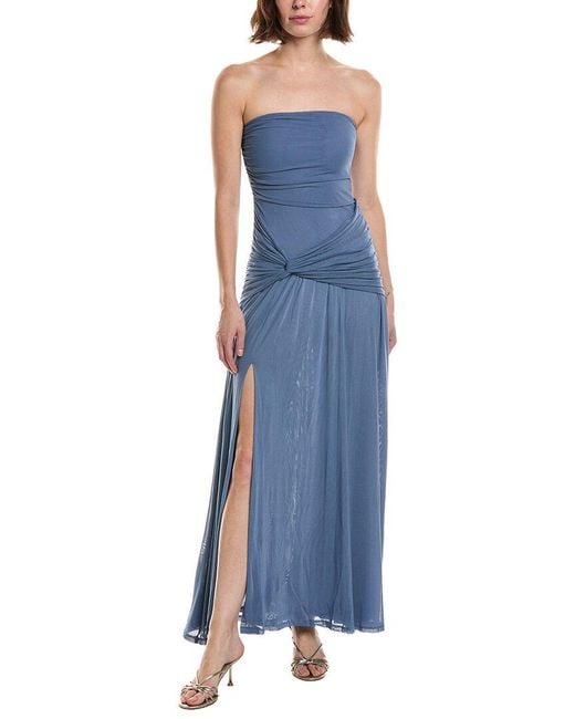 Nia Blue Abbott Kinney Maxi Dress