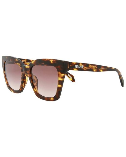 Just Cavalli Brown Sjc024k 52mm Polarized Sunglasses