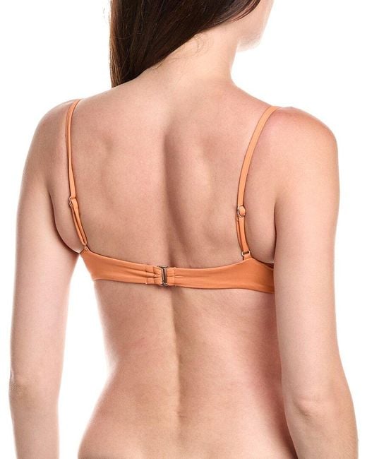 Dippin' Daisy's Orange Primrose Bikini Top