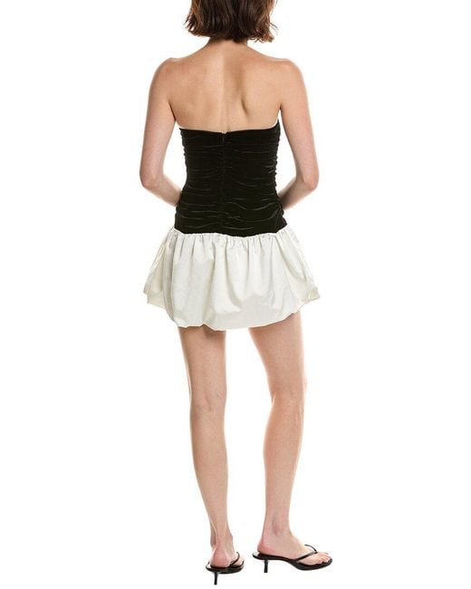 Nia Black Laurel Mini Dress