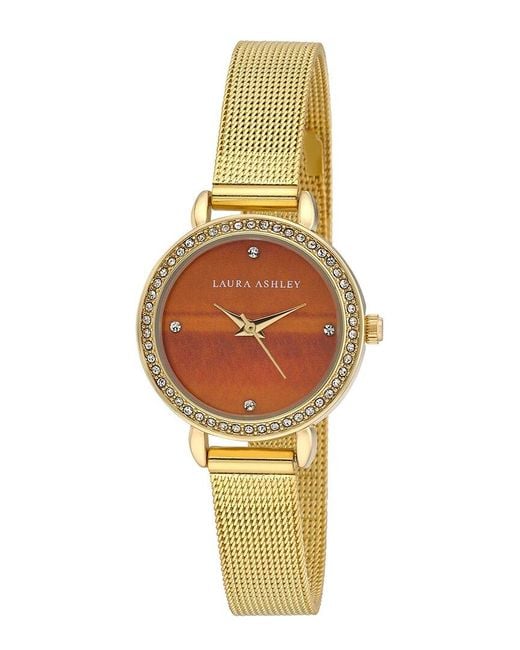 Laura Ashley Metallic Watch