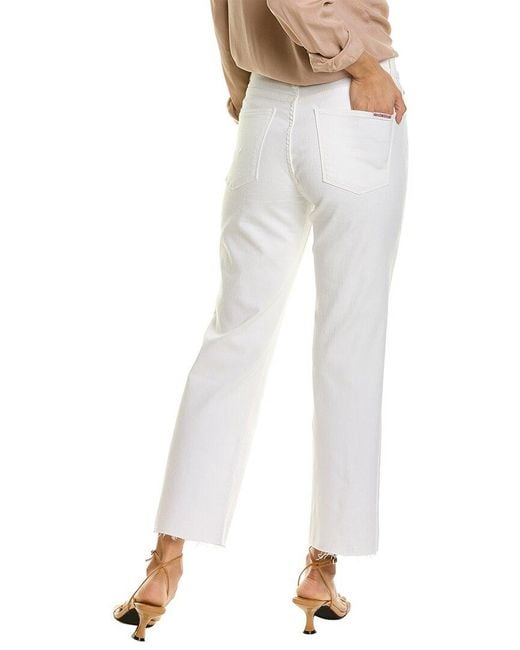 Hudson top white jeans