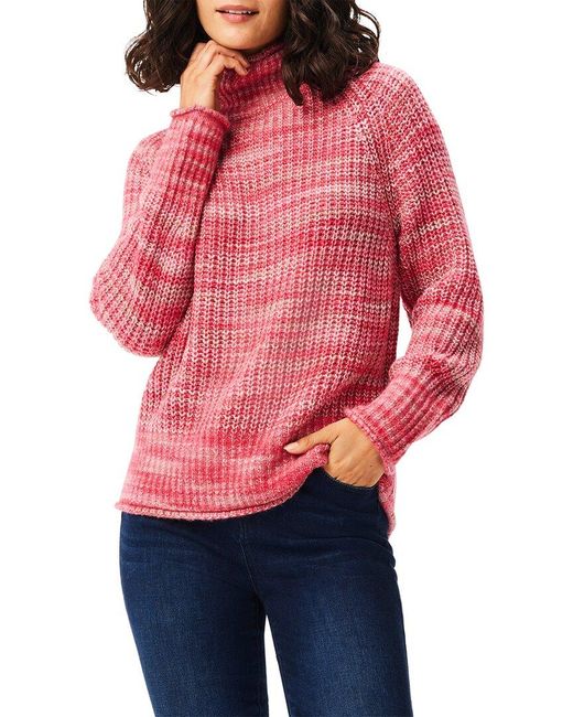 NIC+ZOE Red Nic+zoe Party Mix Sweater