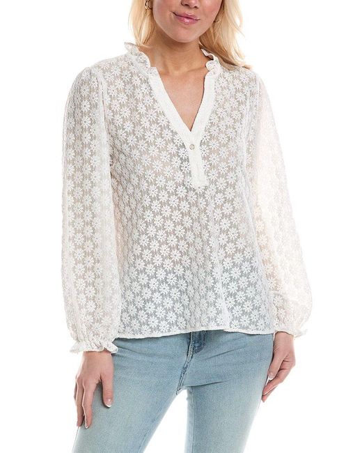ANNA KAY White Lace Top