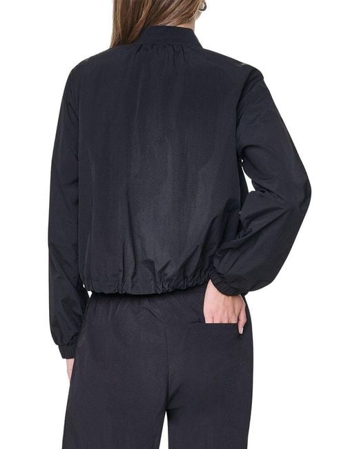 DKNY Blue Logo Trim Jacket