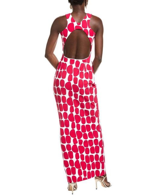 La Petite Robe Di Chiara Boni Red Sabriele Maxi Dress
