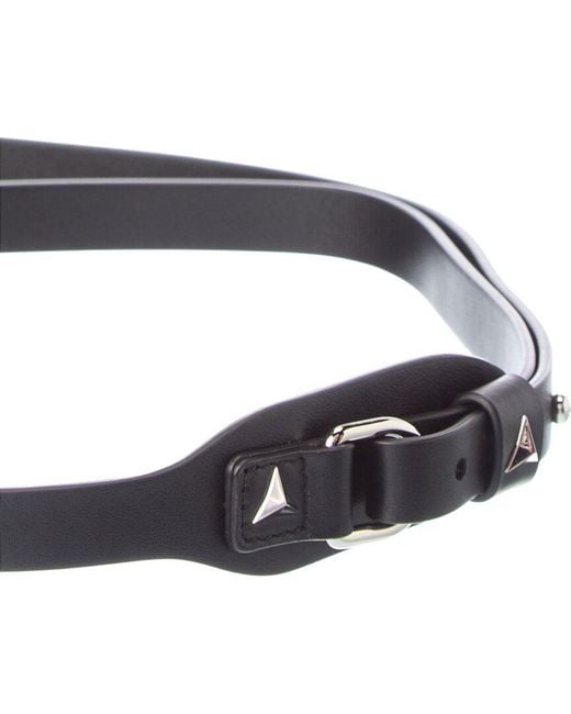 Fendi Blue Cuneo Leather Belt