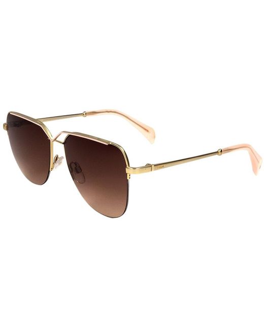 Maje Brown Mj7001 54mm Sunglasses