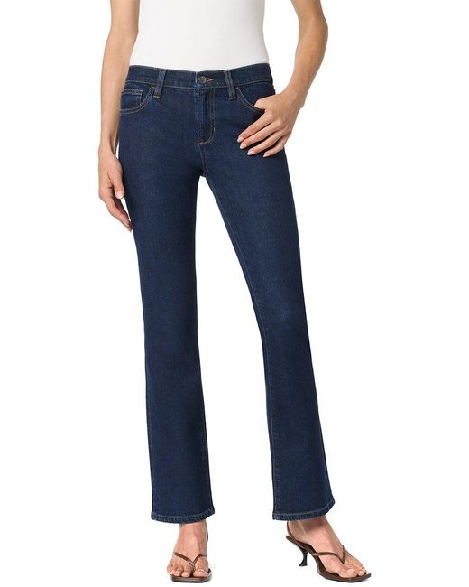 Joe's Jeans Blue Mid Rise Petite Bootcut Matron Jean