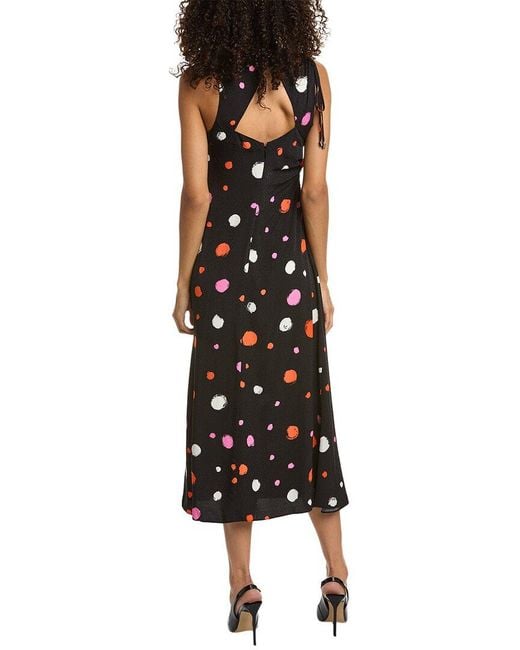 Ted Baker Black Lizzzee Midi Dress