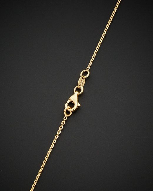 Italian Gold Black 14k Bars & Multi-circles Station Necklace