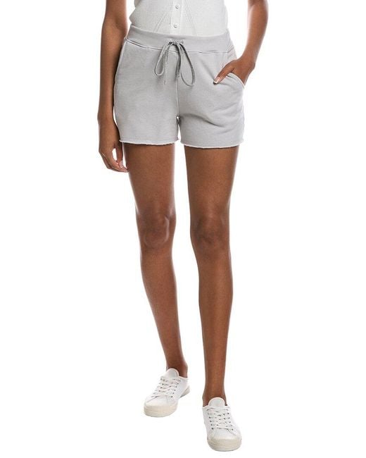 Michael Stars White Otto Relaxed Short