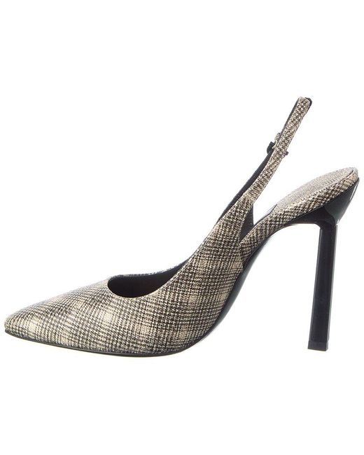 Ferragamo Metallic Jessie X5 Slingback Pump