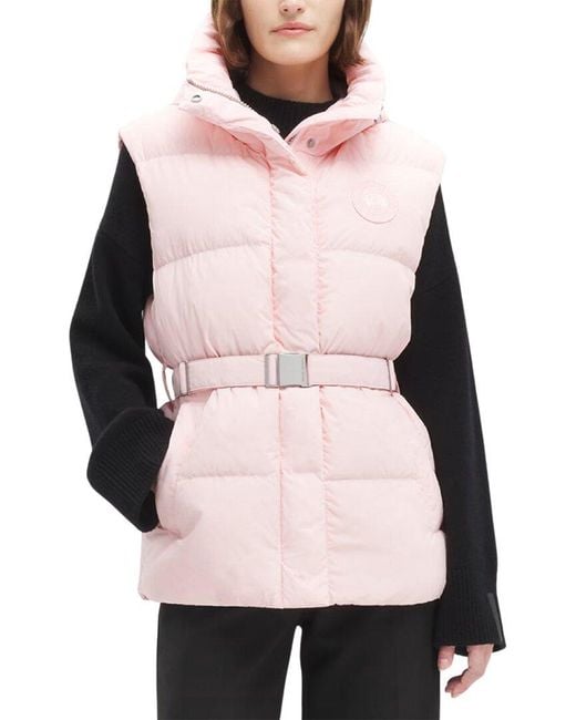 Canada Goose Pink Rayla Down Vest