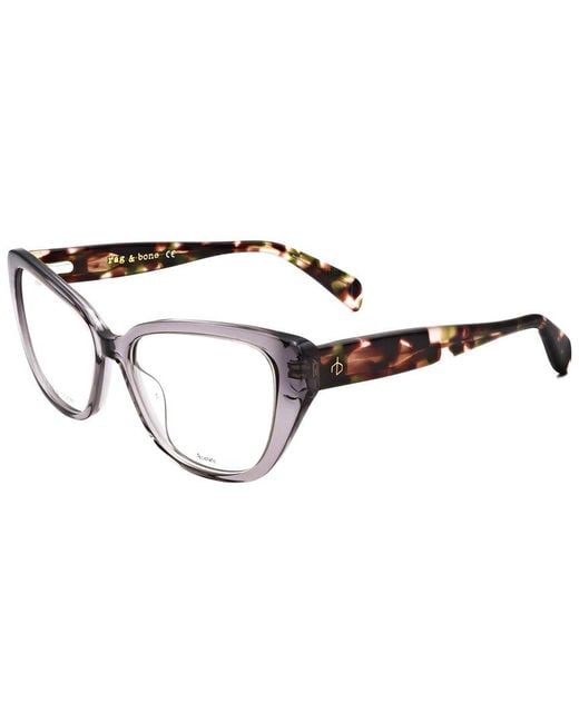 Rag & Bone Brown 54Mm Optical Frames