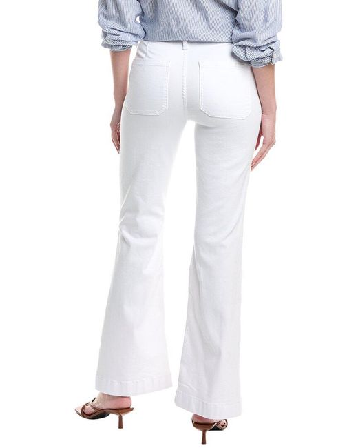 7 For All Mankind White Dojo Tailorless Casablanca Jean