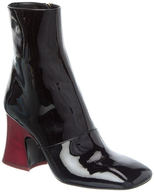 Chloé Black Patent Bootie