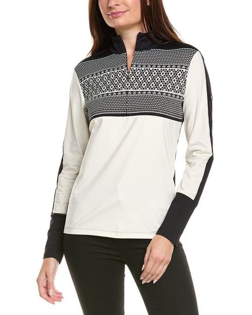 Bogner Gray Elissa 1/4-zip Pullover