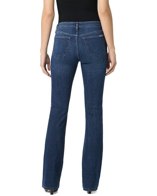 Joe's Jeans Blue High Rise Curvy Bootcut Elva Jean