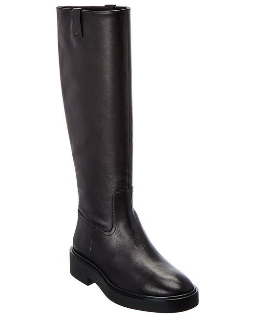 Stuart Weitzman Henley Leather Knee-high Boot in Black | Lyst