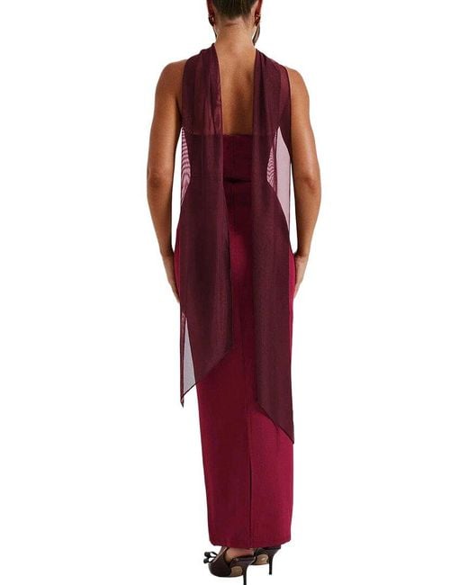 LEBRIN ATELIER Red Maxi Dress